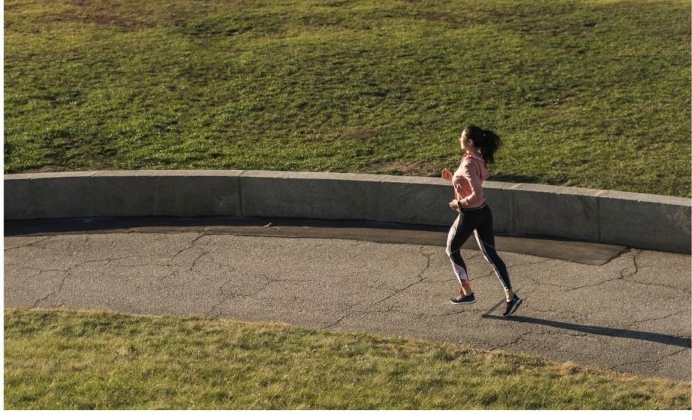 Jogging and walking tracks
