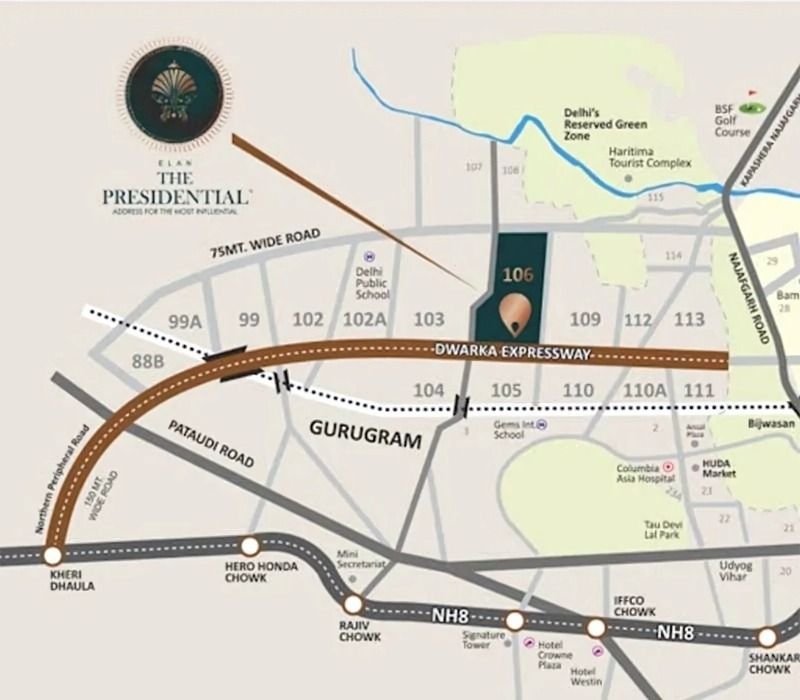 Elan The Presidential Floor Plan