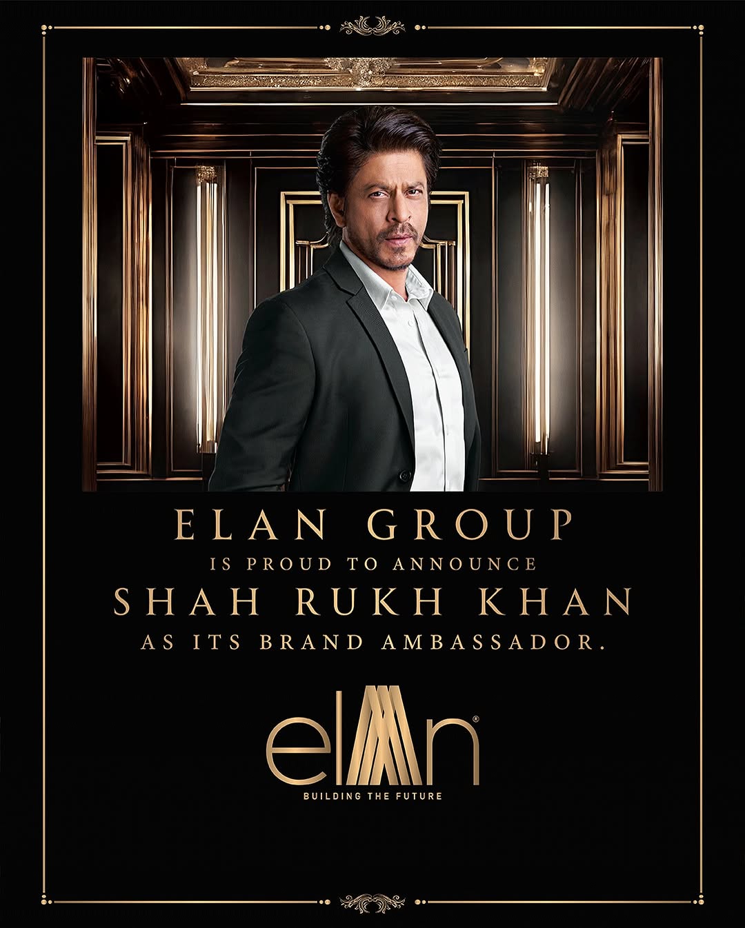 Shah Rukh Khan Joins Elan Group as Brand Ambassador