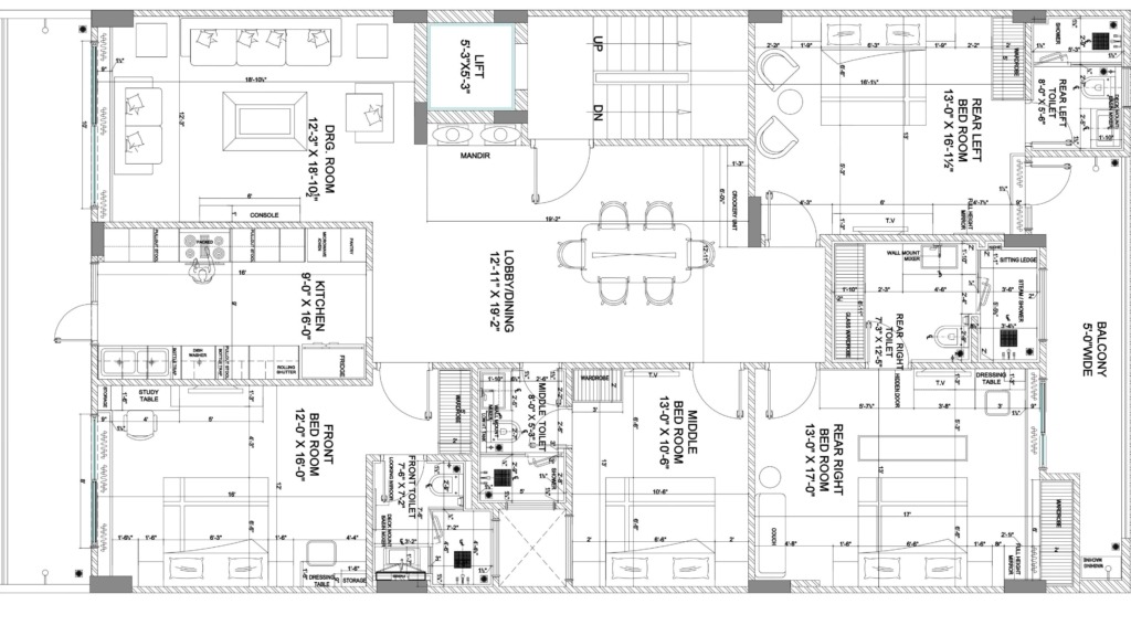 vedam homes 4 bhk floor plan