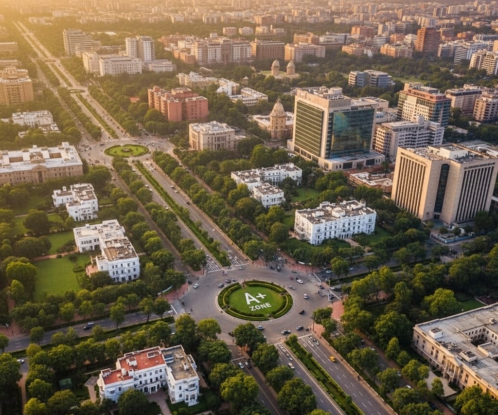delhi A plus zone