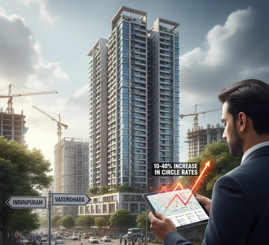 Ghaziabad circle rates hike