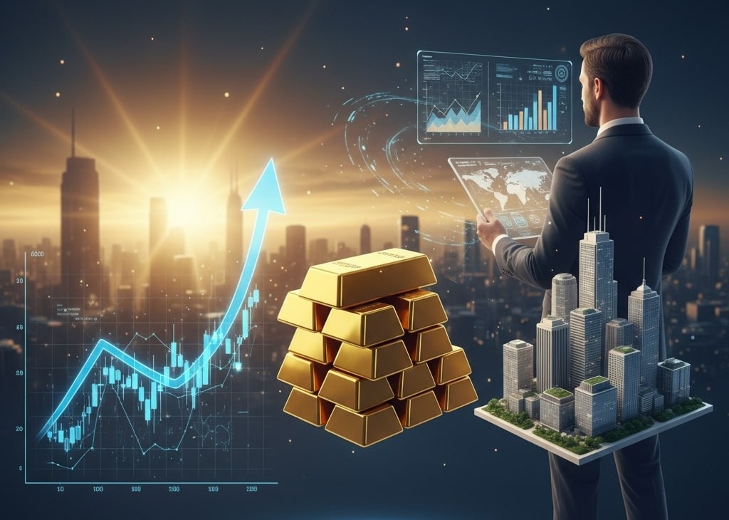 gold vs real estate vs stocks