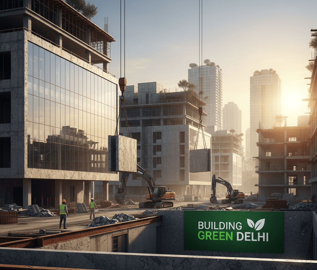 recycled green delhi construction