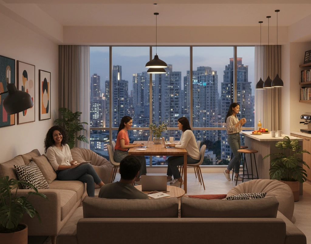 co living spaces fav in ncr