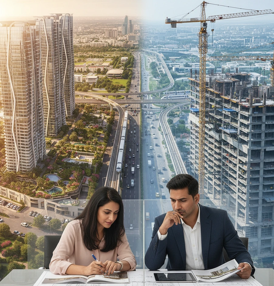 ready to moves vs under construction homes