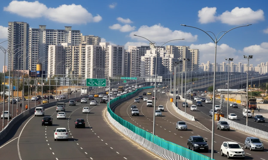 dwarka expressway boom