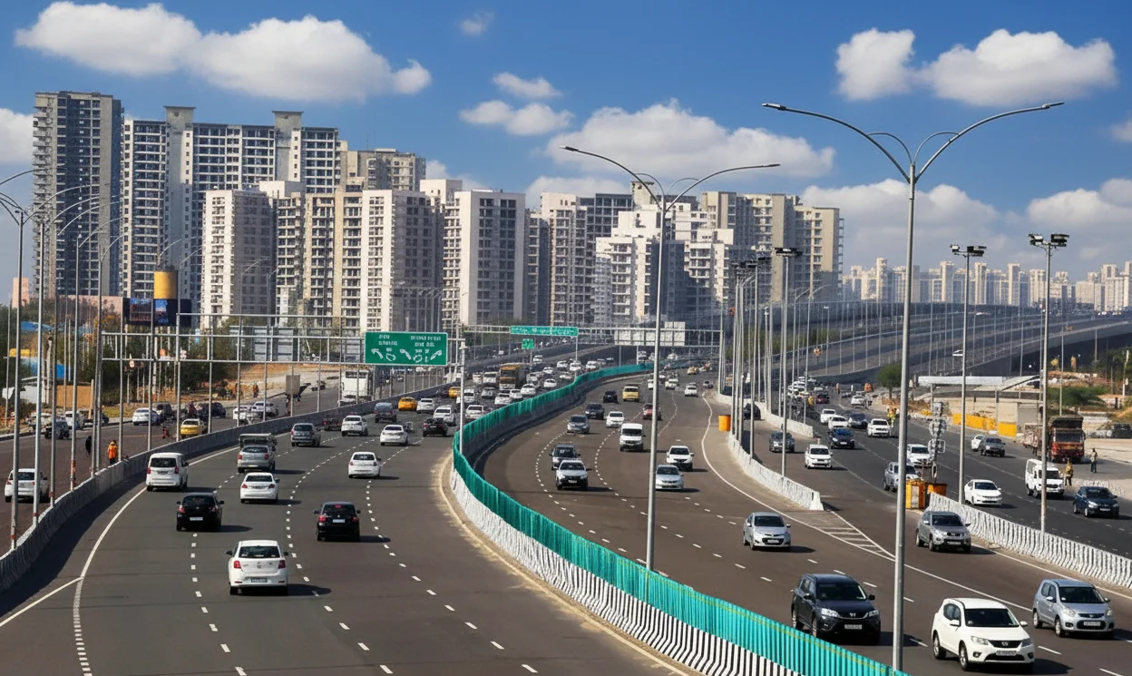 dwarka expressway boom