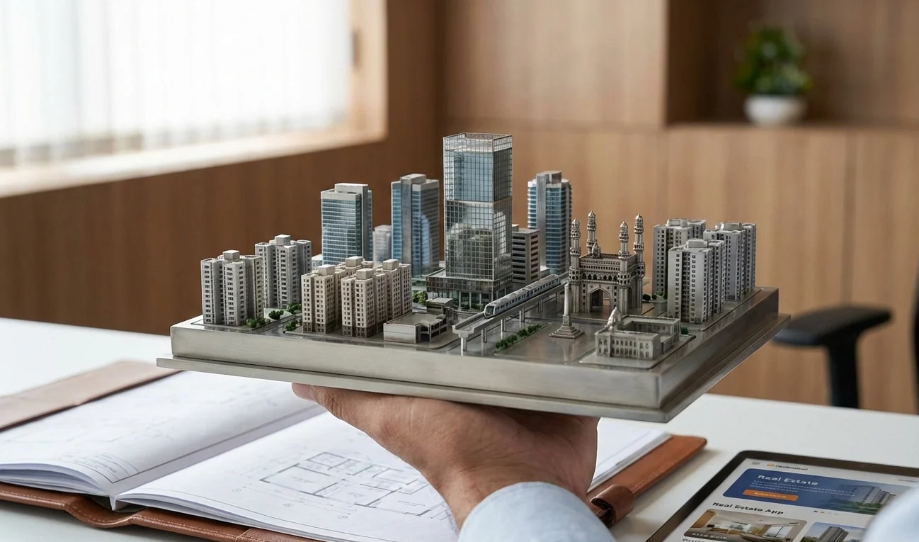 hyderabad wants gurugram to invest in real estate