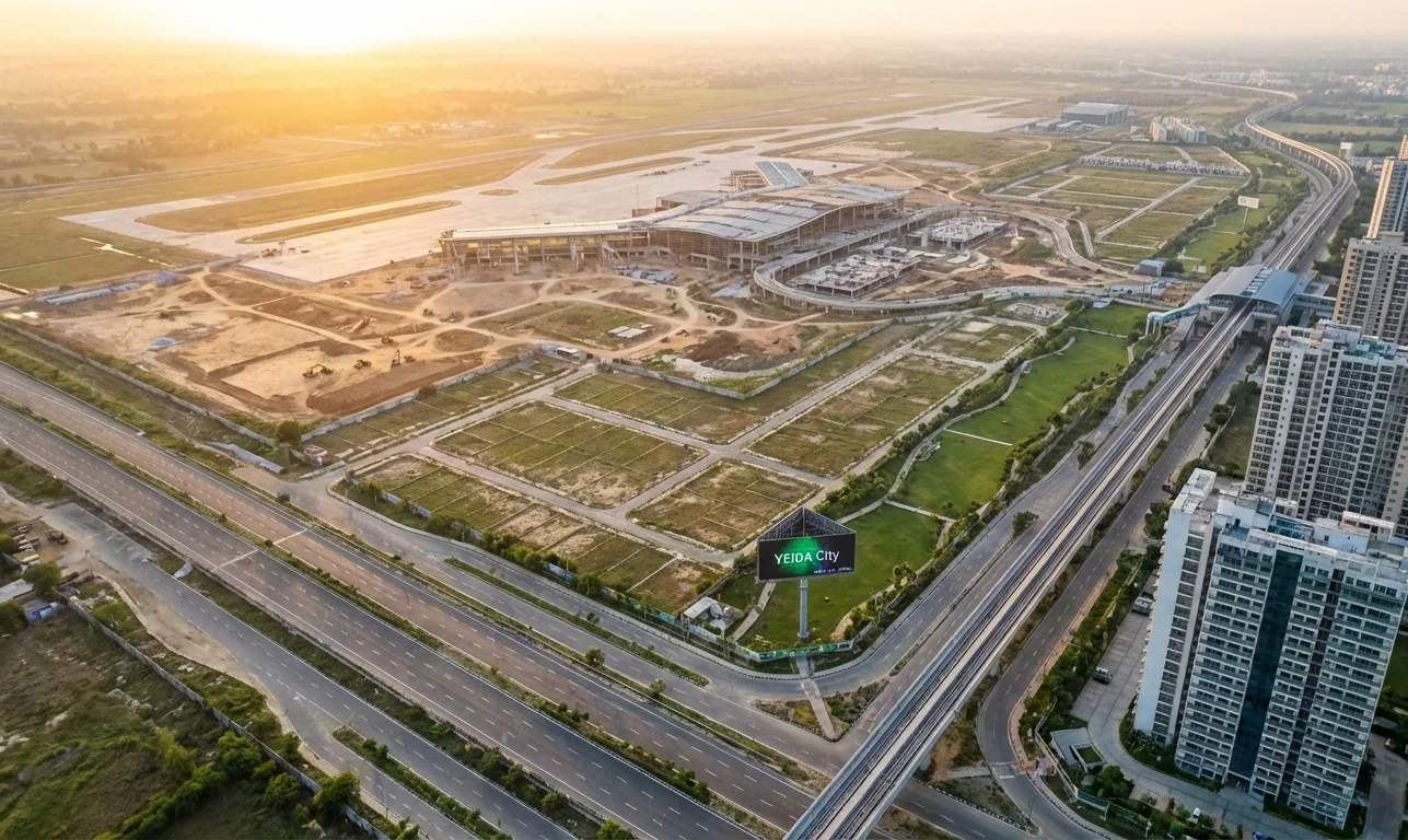 YEIDA plots for sale near jewar airport