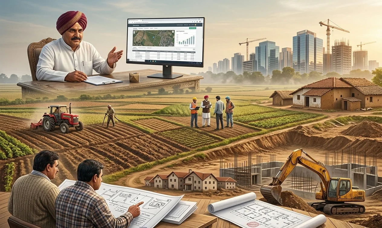 HSVP to procure 17,000 acres in Gurugram via e-Bhoomi portal