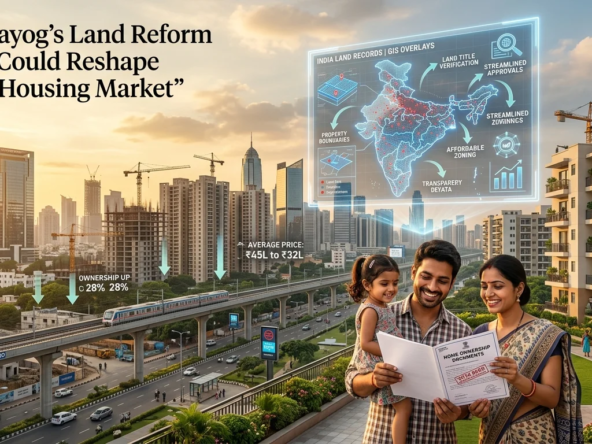 Big Relief for Homebuyers NITI Aayog’s Land Reform Plan Could Reduce Housing Costs