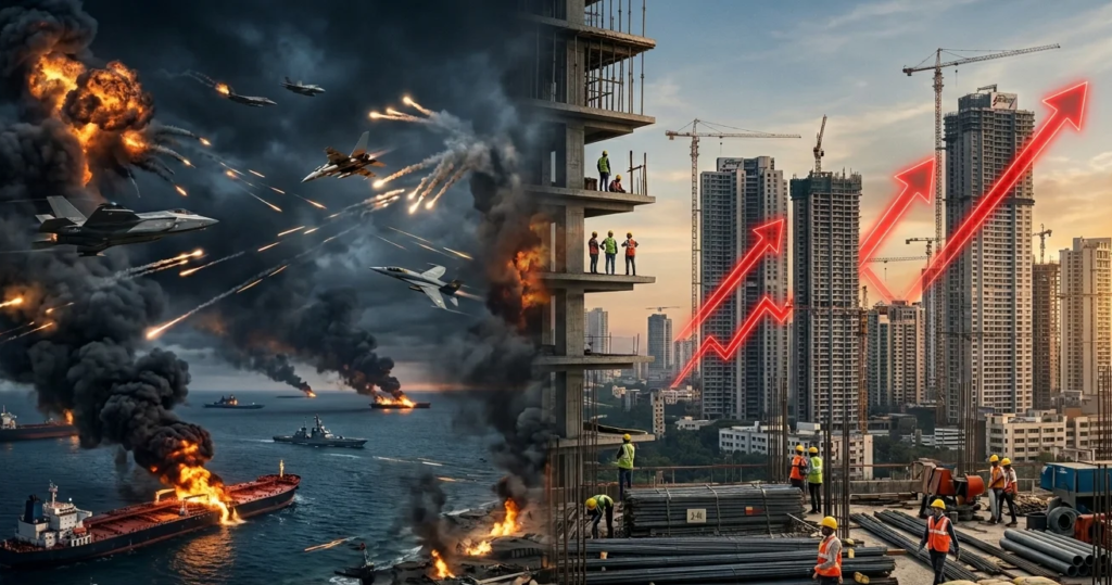 Construction costs and home prices could rise, project timelines may face delays if US-Iran war persists Credai-Naredco