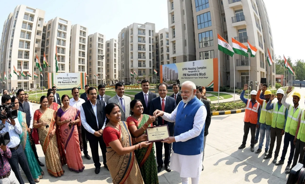 PM opens over 2.7K GPRA flats in Delhi, sets stone for 6.6K more