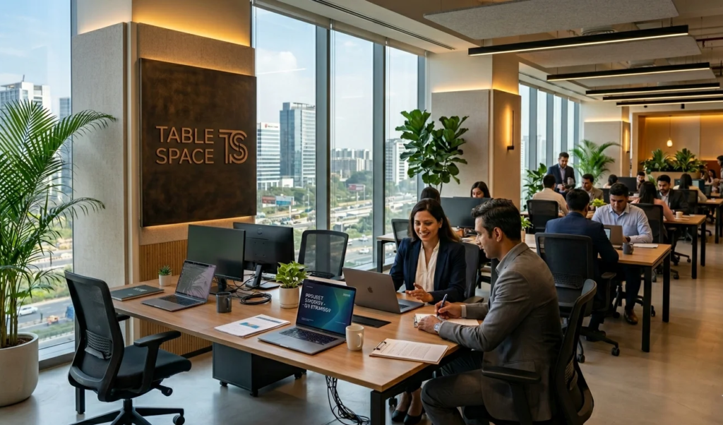 Table Space leases 1.45 lakh sq ft in Gurugram at ₹2.85 crore rent, signaling a sharp rise in demand for premium office spaces in prime locations.