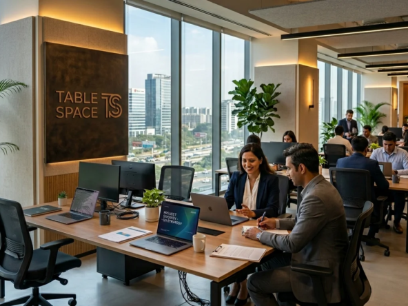 Table Space leases 1.45 lakh sq ft in Gurugram at ₹2.85 crore rent, signaling a sharp rise in demand for premium office spaces in prime locations.