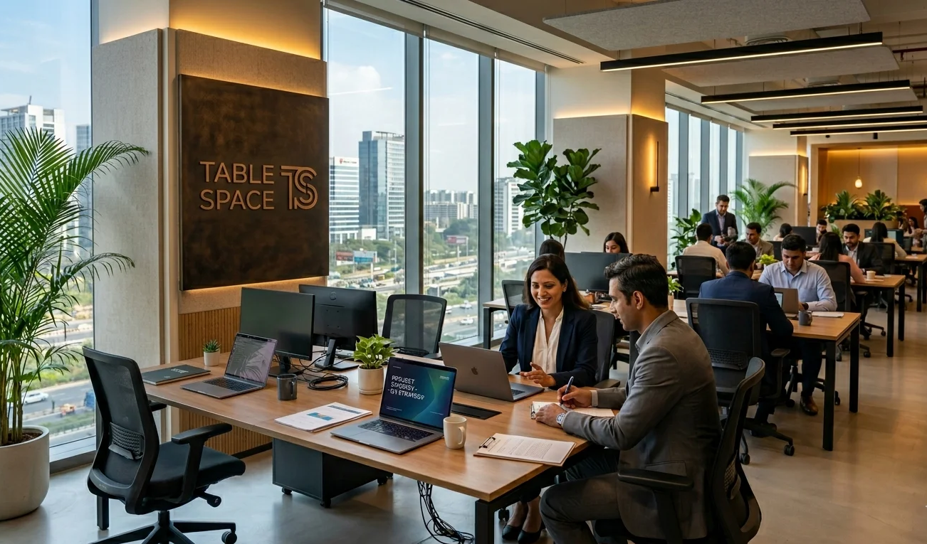 Table Space leases 1.45 lakh sq ft in Gurugram at ₹2.85 crore rent, signaling a sharp rise in demand for premium office spaces in prime locations.