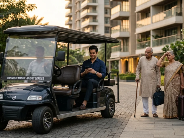 When shared buggies turn ‘personal cab services’ Misuse of common area amenities raises concerns in housing societies