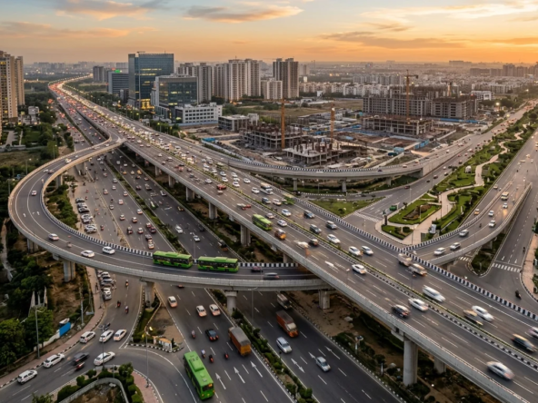 Big Boost for Gurugram! New GMDA Flyover to End Traffic Chaos on Dwarka Expressway Link.