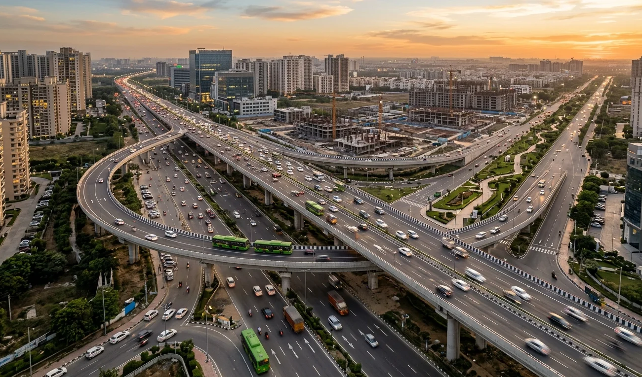 Big Boost for Gurugram! New GMDA Flyover to End Traffic Chaos on Dwarka Expressway Link.