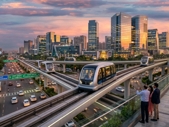 GMDA plans pod taxis in Gurugram to cut traffic, boost last-mile connectivity, and enable smart, eco-friendly travel with autonomous electric vehicles.