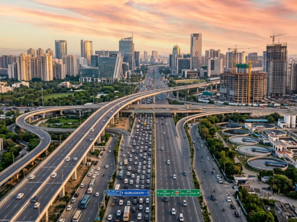 Gurugram’s ₹3,500 crore plan adds flyovers, SPR elevated road & water projects, easing traffic, boosting connectivity and real estate growth.