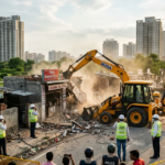 Haryana Govt's anti-encroachment campaign begins from Gurugram