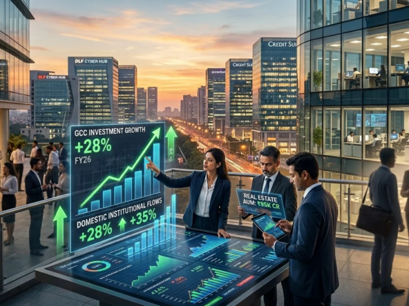 Institutional investments in Indian real estate sector jump 74% to $1.41 bn in Q1 2026 Report