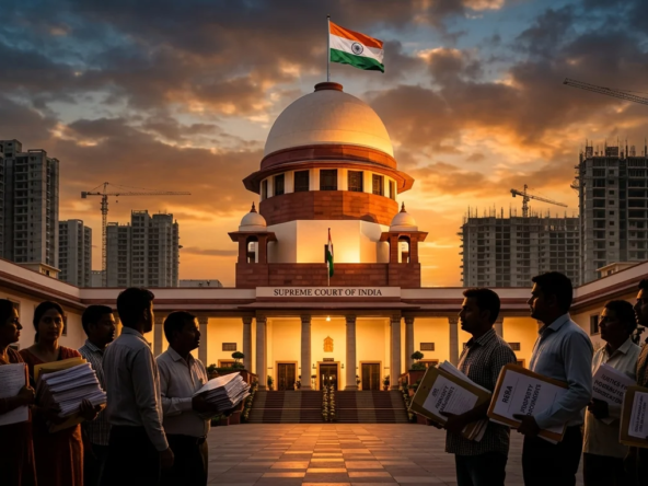 Supreme Court asks National Company Law Appellate Tribunal to decide on monitoring all Supertech Limited projects, impacting buyers and delivery timelines.
