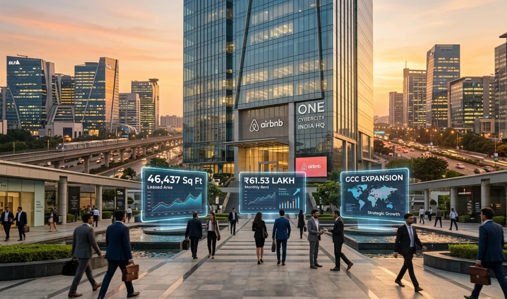 Airbnb’s ₹61.5 Lakh Rent Deal in Gurugram The Global Giant’s Big Bet on India’s Booming GCC Revolution