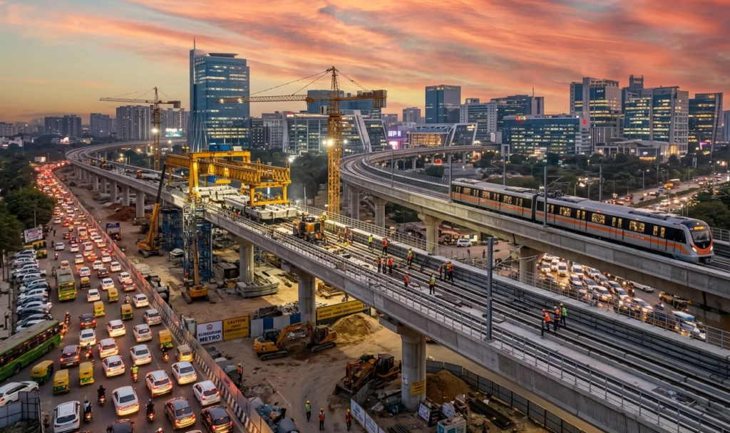 Big Shockwave in Gurugram Real Estate! Metro Land Acquisition Officially Starts