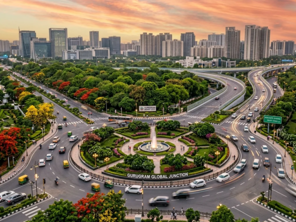 GMDA launches a massive greening and beautification drive across Gurugram’s major junctions with plantations, Miyawaki forests, and eco-friendly upgrades.