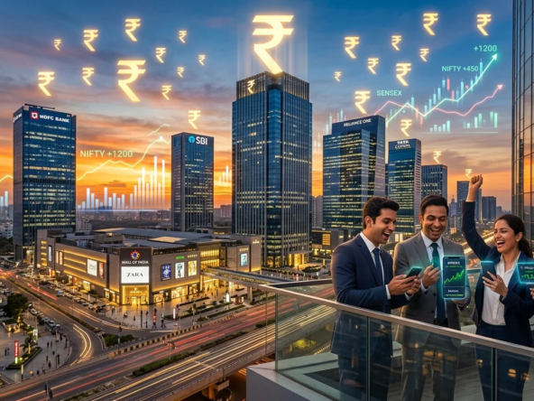 India’s five listed REITs distributed over ₹8,900 crore to 4.25 lakh investors in FY26, showcasing massive growth in India’s commercial real estate sector.