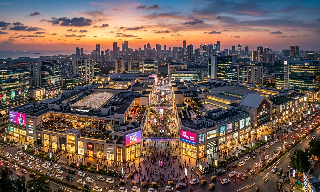 India’s retail leasing touched 3.1 million sq ft in Q1 2026 as NCR, Mumbai, and Bengaluru led the market while high streets dominated retail expansion.