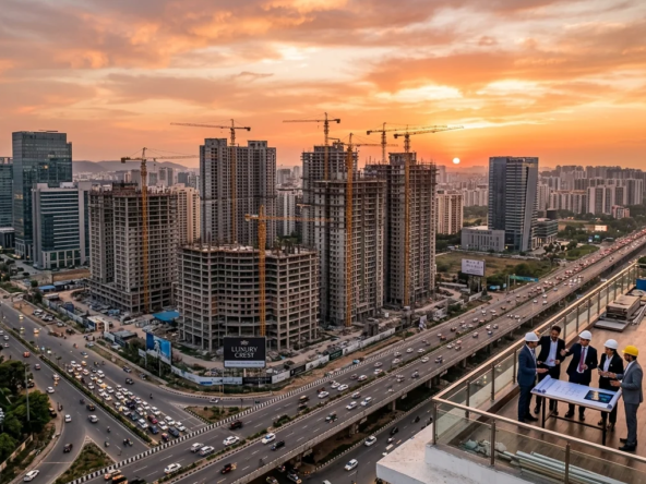 Signature Global plans ₹3,500 crore investment in FY27 for Gurugram land buying and construction, signaling strong growth in luxury housing demand.