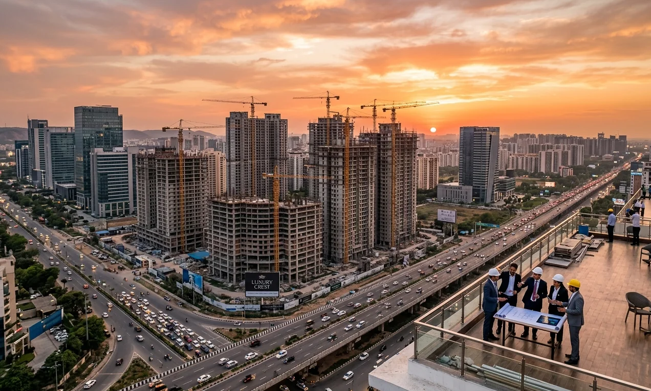Signature Global plans ₹3,500 crore investment in FY27 for Gurugram land buying and construction, signaling strong growth in luxury housing demand.