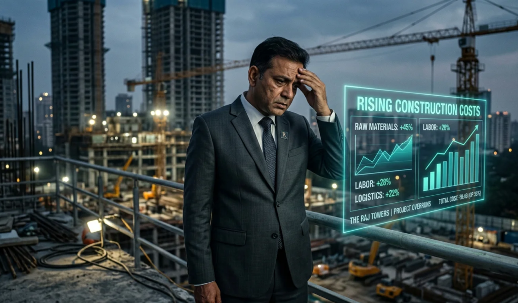 West Asia conflict is raising construction, labour, aluminium, and glass costs in India. Vikas Oberoi says luxury real estate may face fresh pricing pressure.