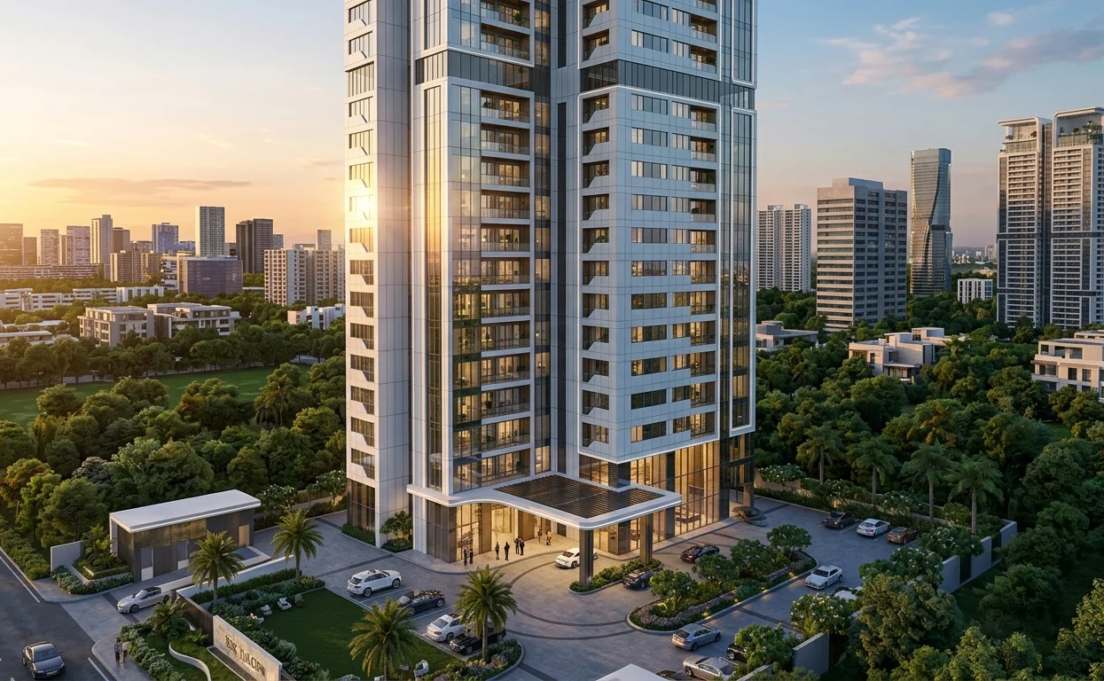 Dalcore awards a ₹225 crore construction contract for The Falcon in Gurugram. Discover the luxury tower, prime location, and ₹1,450 crore potential.
