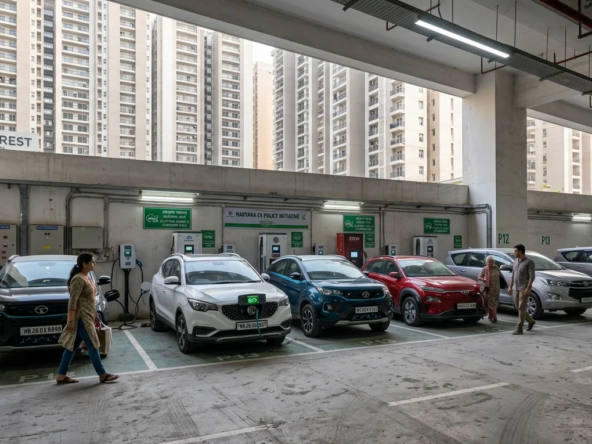 Electric Vehicle Boom Ahead Haryana Makes EV Charging Stations Mandatory in New Buildings