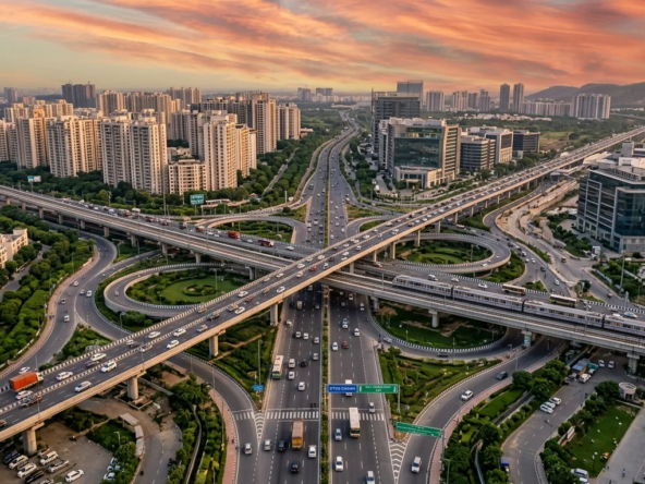 Game-Changer for Gurugram New Signal-Free Route to Connect Iffco Chowk, SPR & Manesar