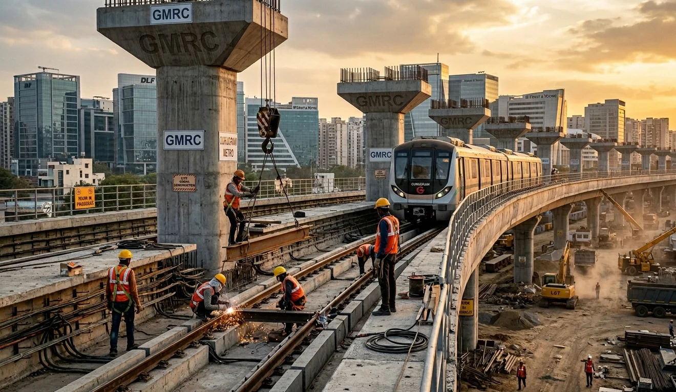 Gurugram’s Biggest Transformation Begins! Metro Project Hits 8%, Property Prices Could Surge by 2028