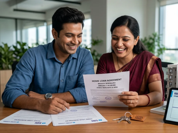 RBI keeps repo rate unchanged at 5.25%, bringing EMI stability, boosting homebuyer confidence, and supporting real estate growth in 2026.