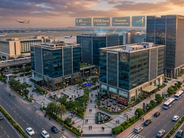 ₹920 Crore. 3.45 Lakh Sq. Ft. One Landmark Deal Hero MotoCorp & WeWork Redefine Delhi Aerocity