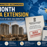Housing Ministry recommends 4-month RERA extension for real estate projects affected by the West Asia crisis