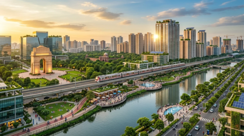 DDA's 8-point development roadmap aims to transform Delhi with affordable housing, green infrastructure, better connectivity, and smart urban planning for all.