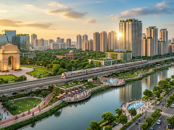 DDA's 8-point development roadmap aims to transform Delhi with affordable housing, green infrastructure, better connectivity, and smart urban planning for all.