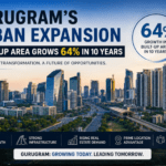 Gurugram urban expansion and 64 percent growth in built-up area