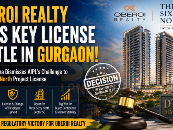 Oberoi Realty Three Sixty North Gurgaon project in Sector 58