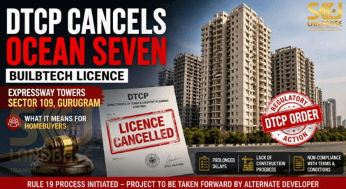 DTCP cancels Ocean Seven Buildtech licence for Expressway Towers in Sector 109 Gurugram
