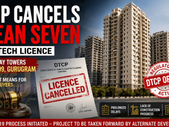 DTCP cancels Ocean Seven Buildtech licence for Expressway Towers in Sector 109 Gurugram